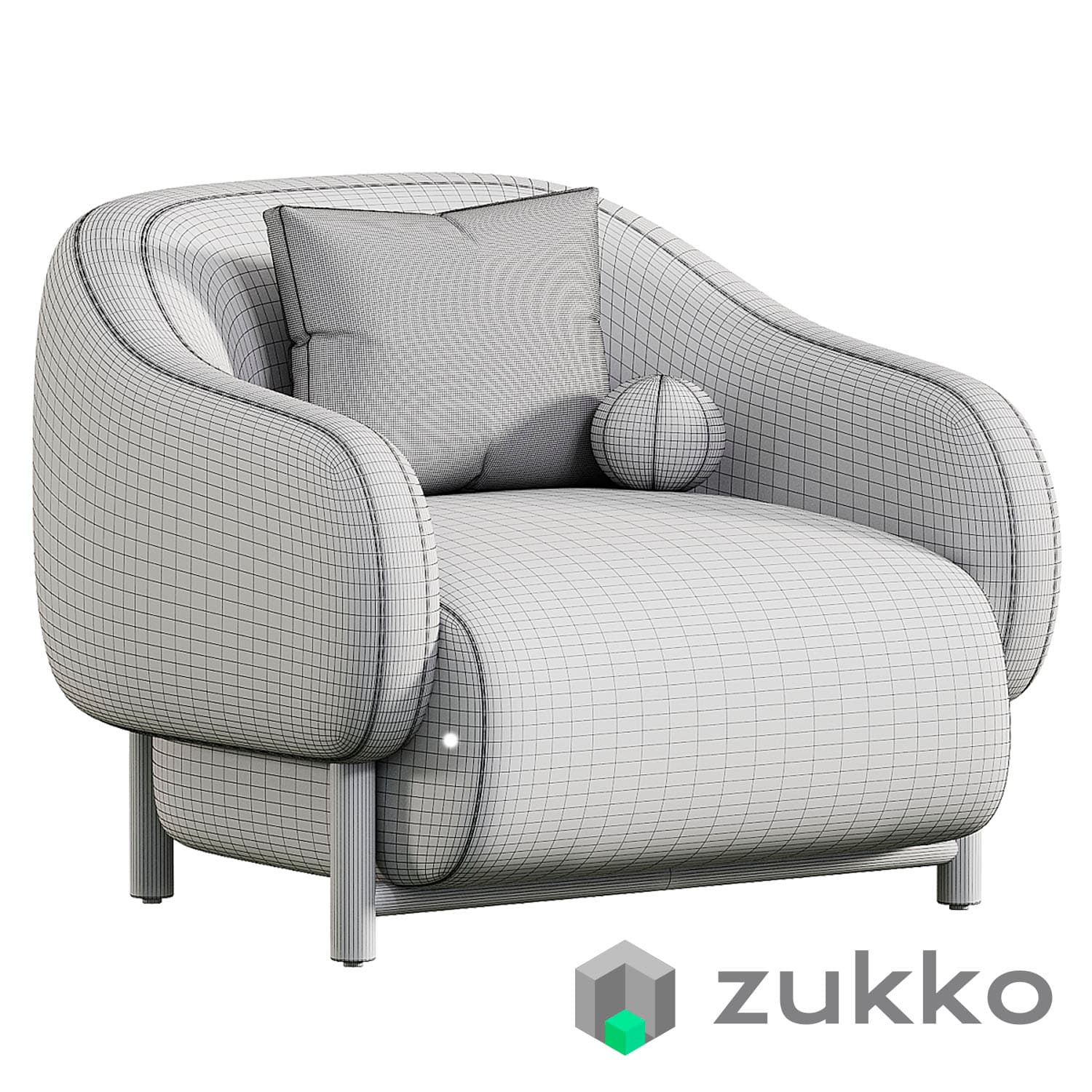 Audrey Chair Weslie Feather - image 2