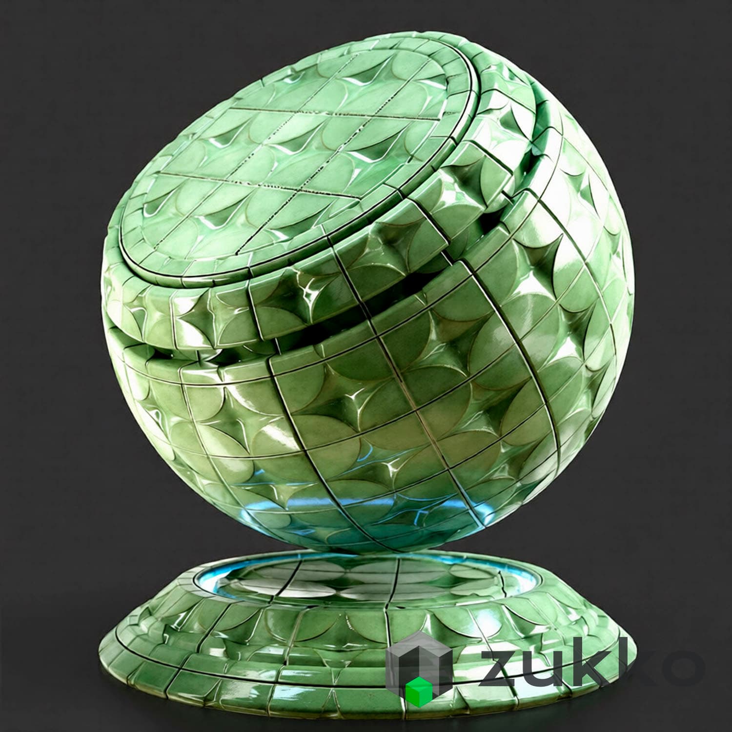 Tile 4K Materials A3 - 4 materials - image 5