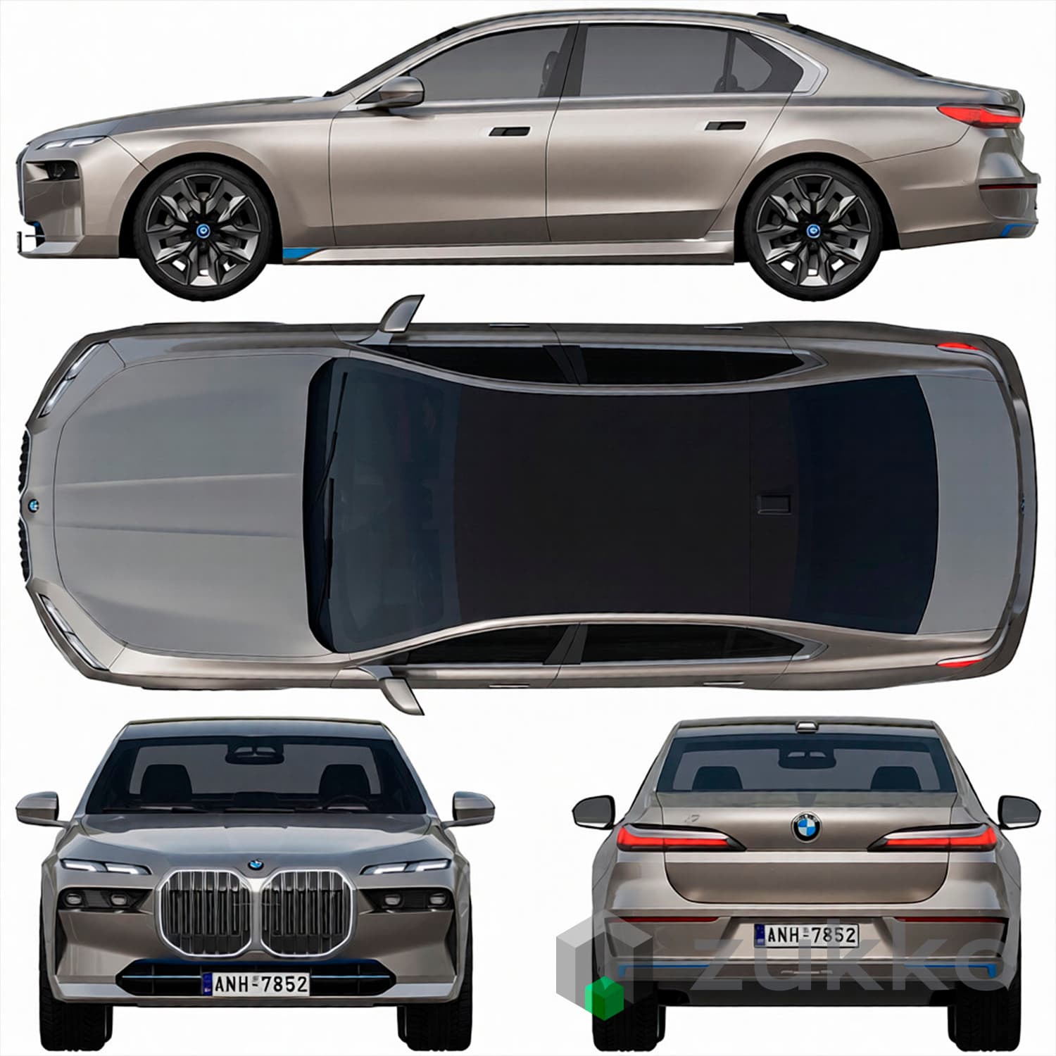 BMW i7 car - image 3