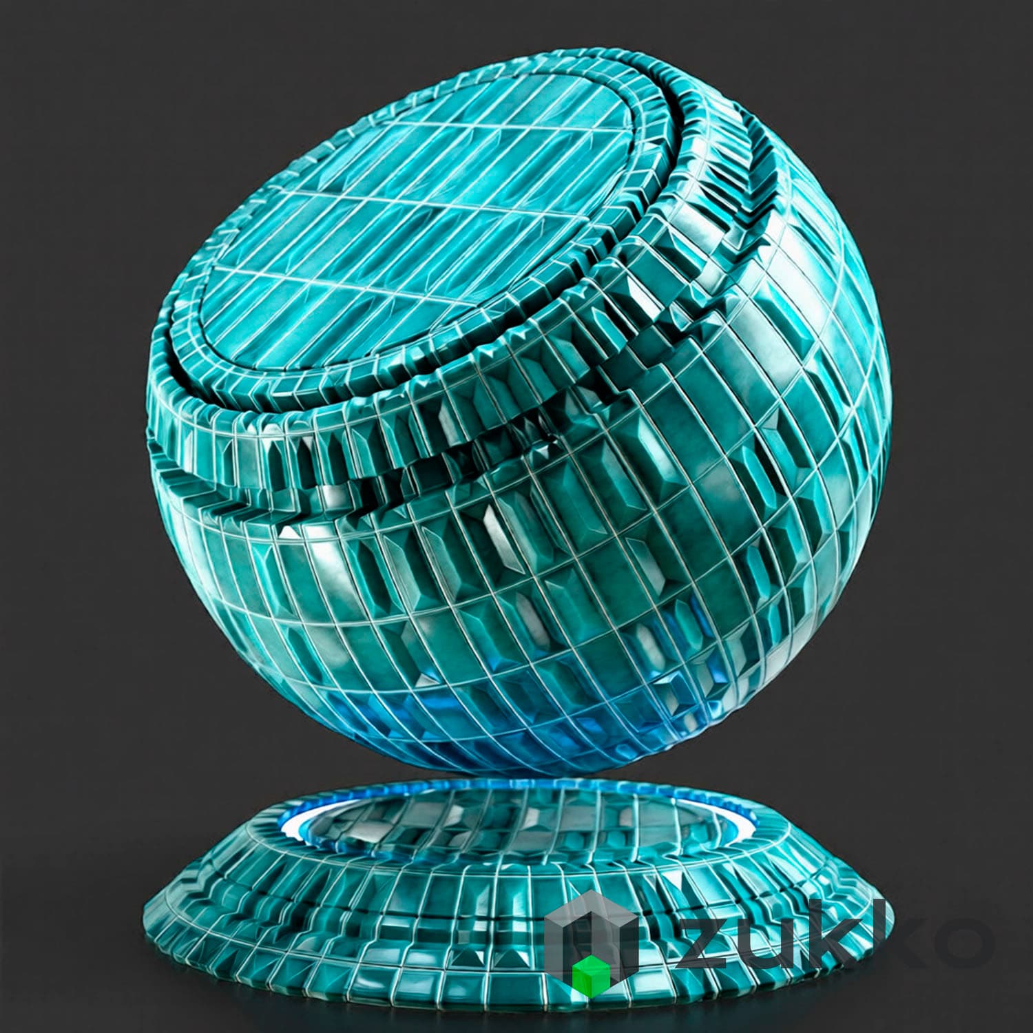 Tile 4K Materials A3 - 4 materials - image 3