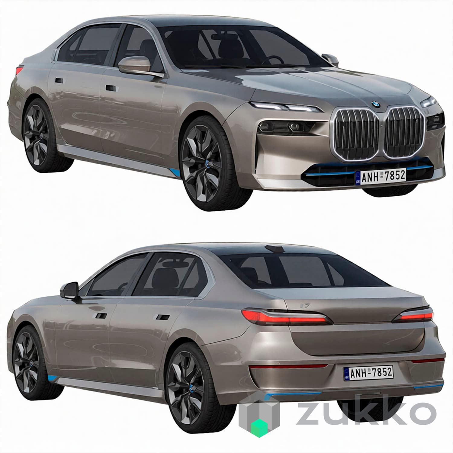 BMW i7 car - image 2