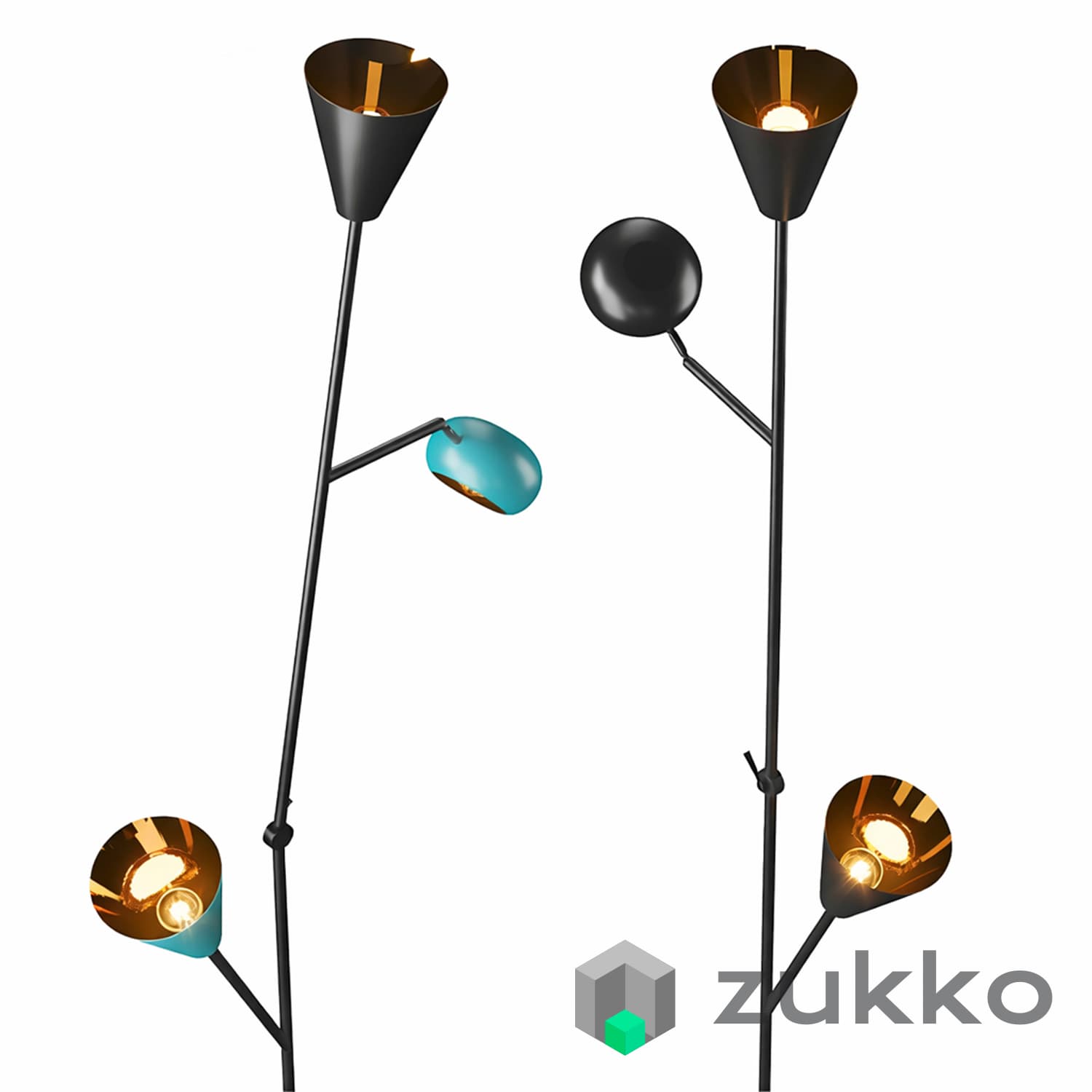 Blossom Tree 02 Il Bronzetto Floor Lamp - image 2