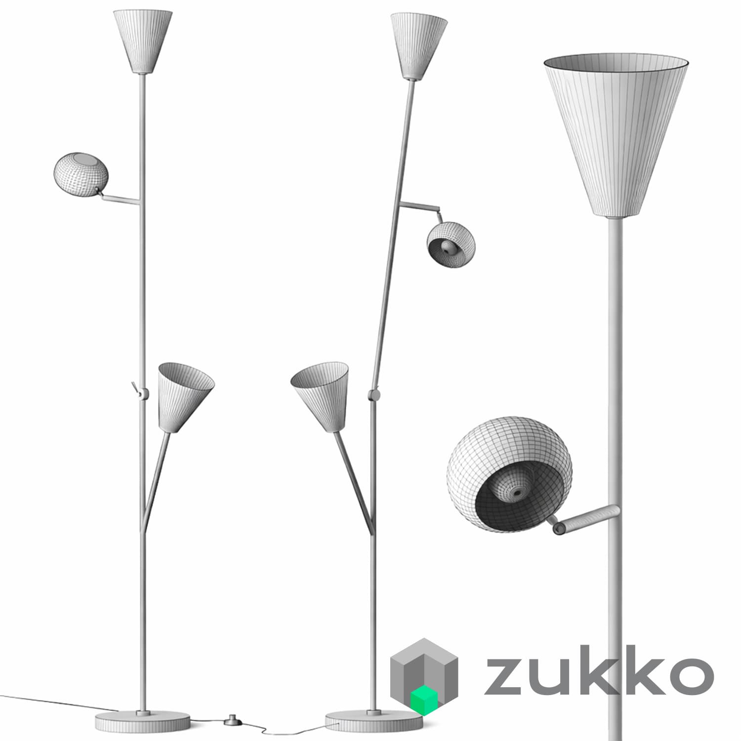 Blossom Tree 02 Il Bronzetto Floor Lamp - image 3