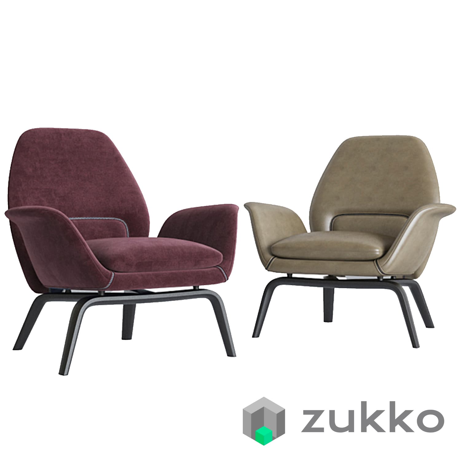 Gilliam Armchair Minotti - image 2