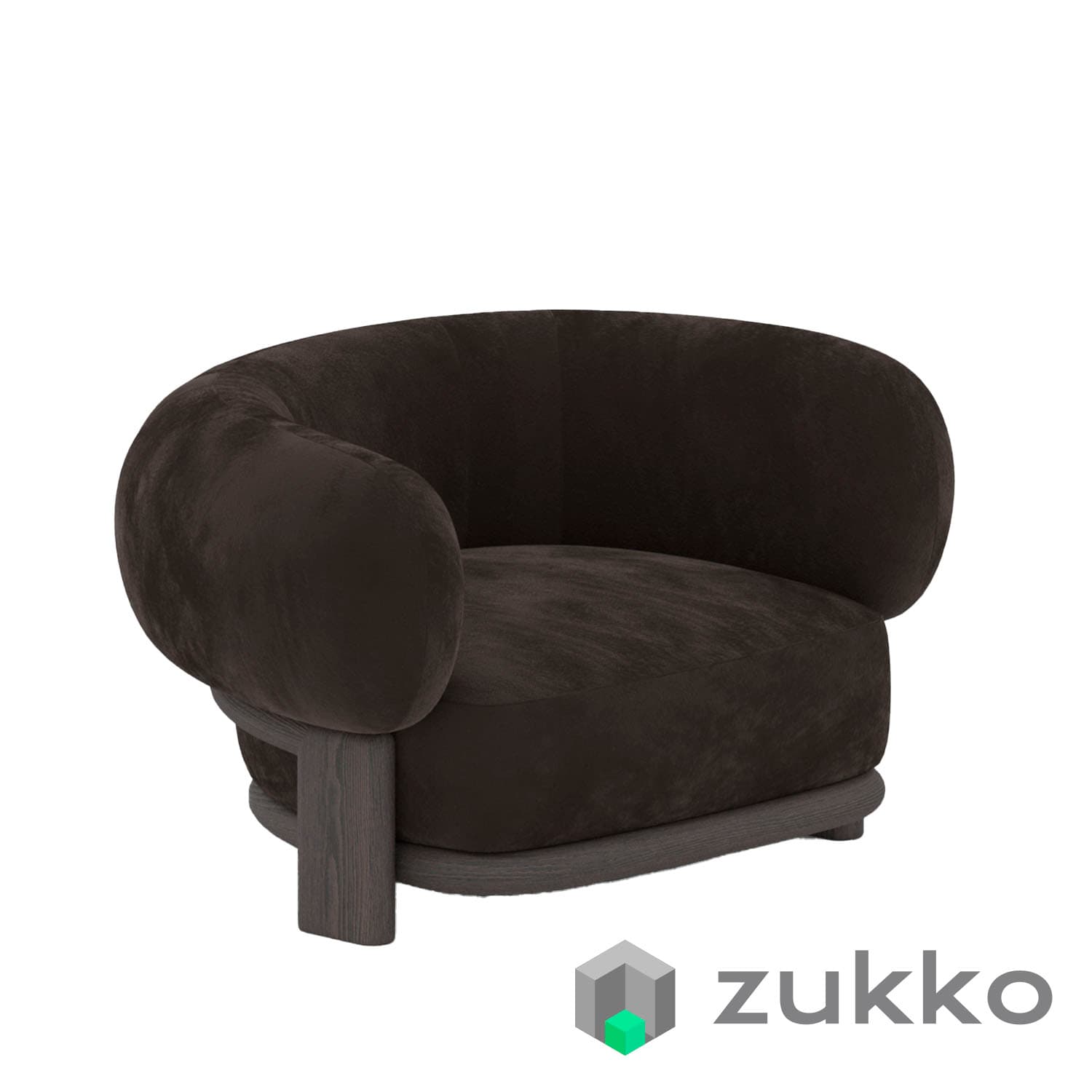 Luna Curve Armchair - image 5