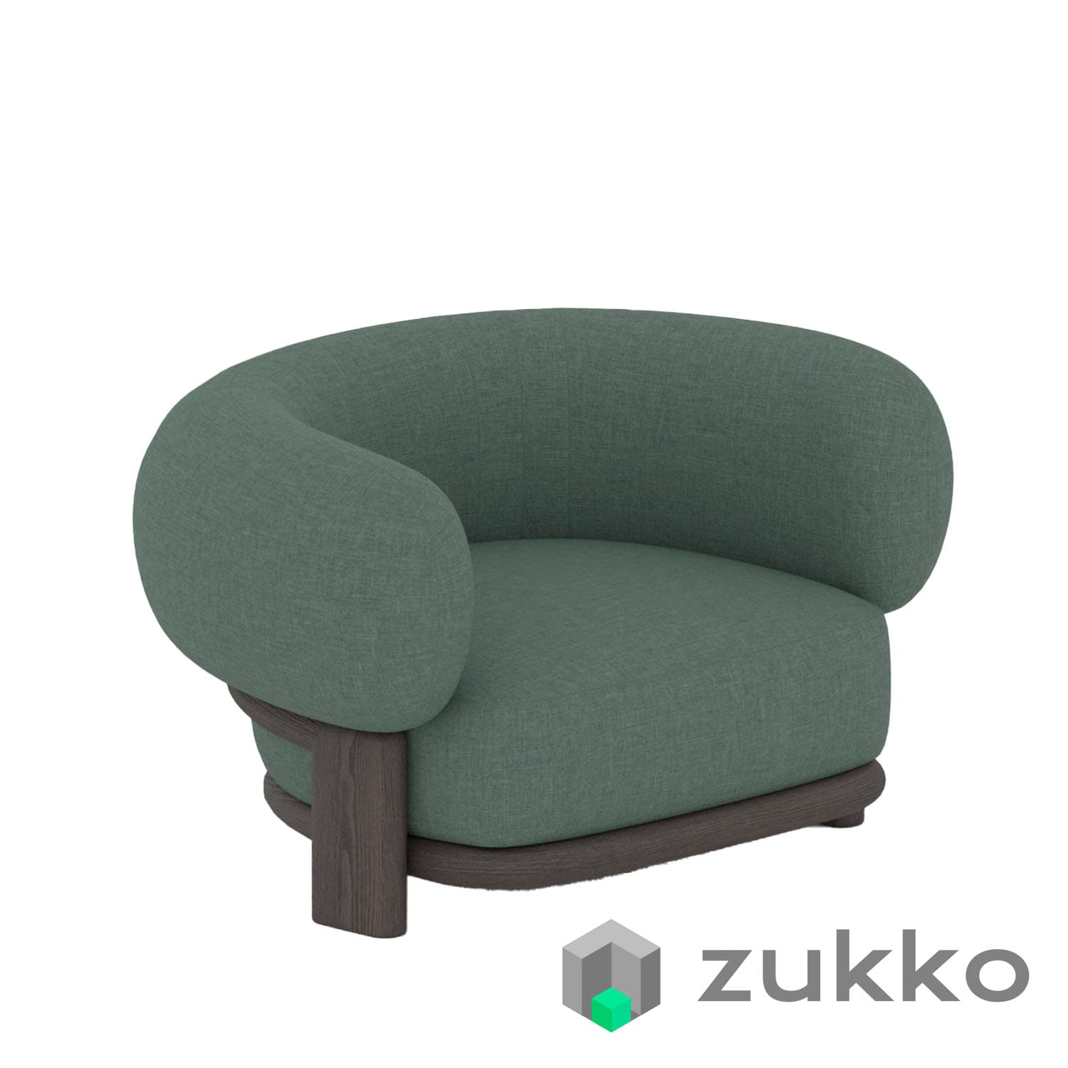 Luna Curve Armchair - image 2