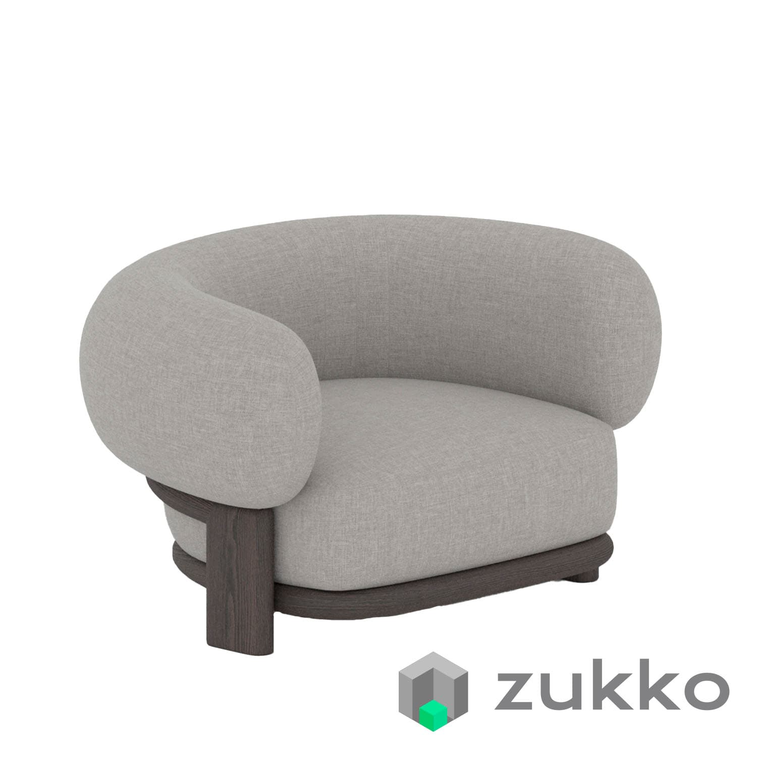 Luna Curve Armchair - image 3