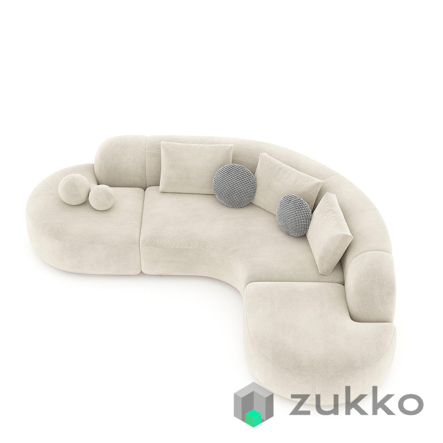 Eichholtz Sofa Bjorn Boucle Sand - image 3