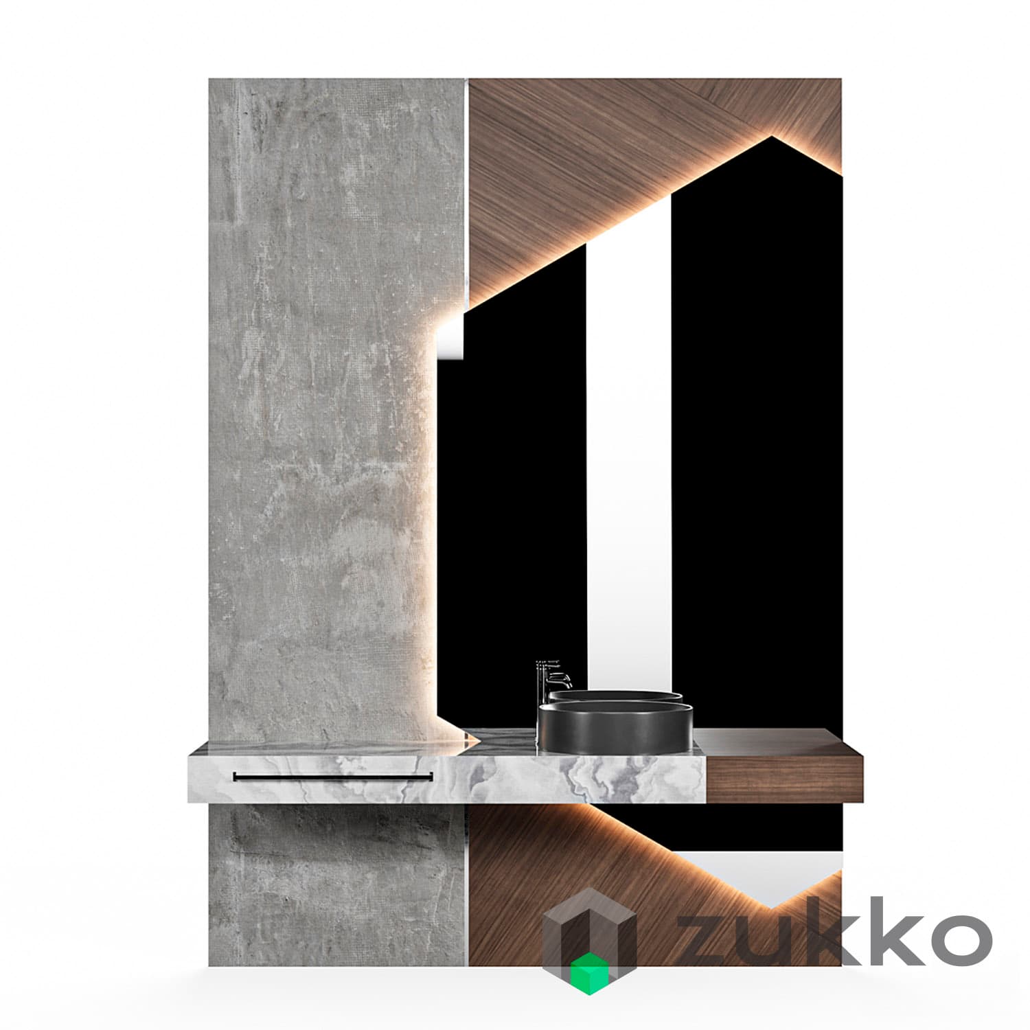 bathroom furniture set - image 1