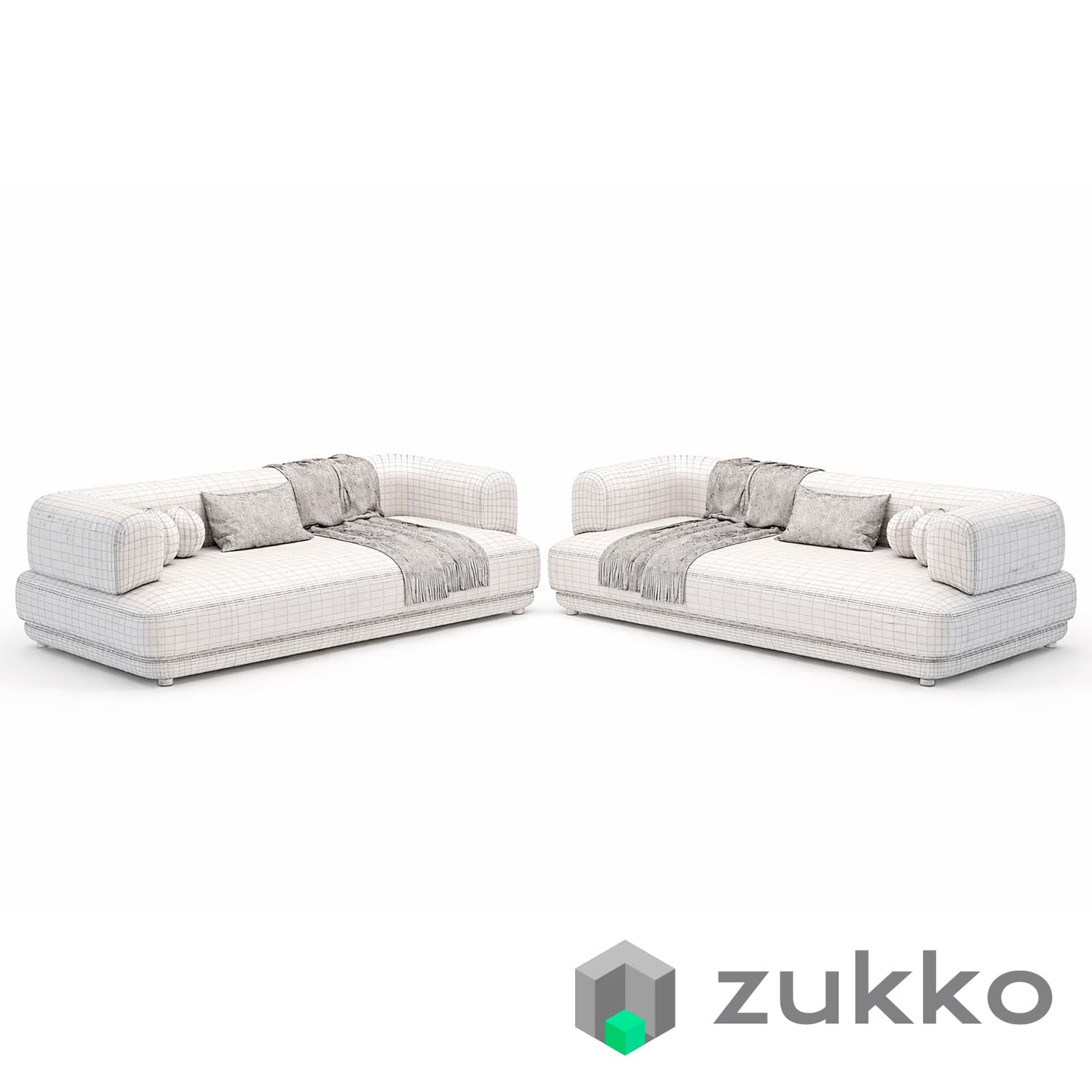 Zanotta BUMPER Fabric Sofa - image 6