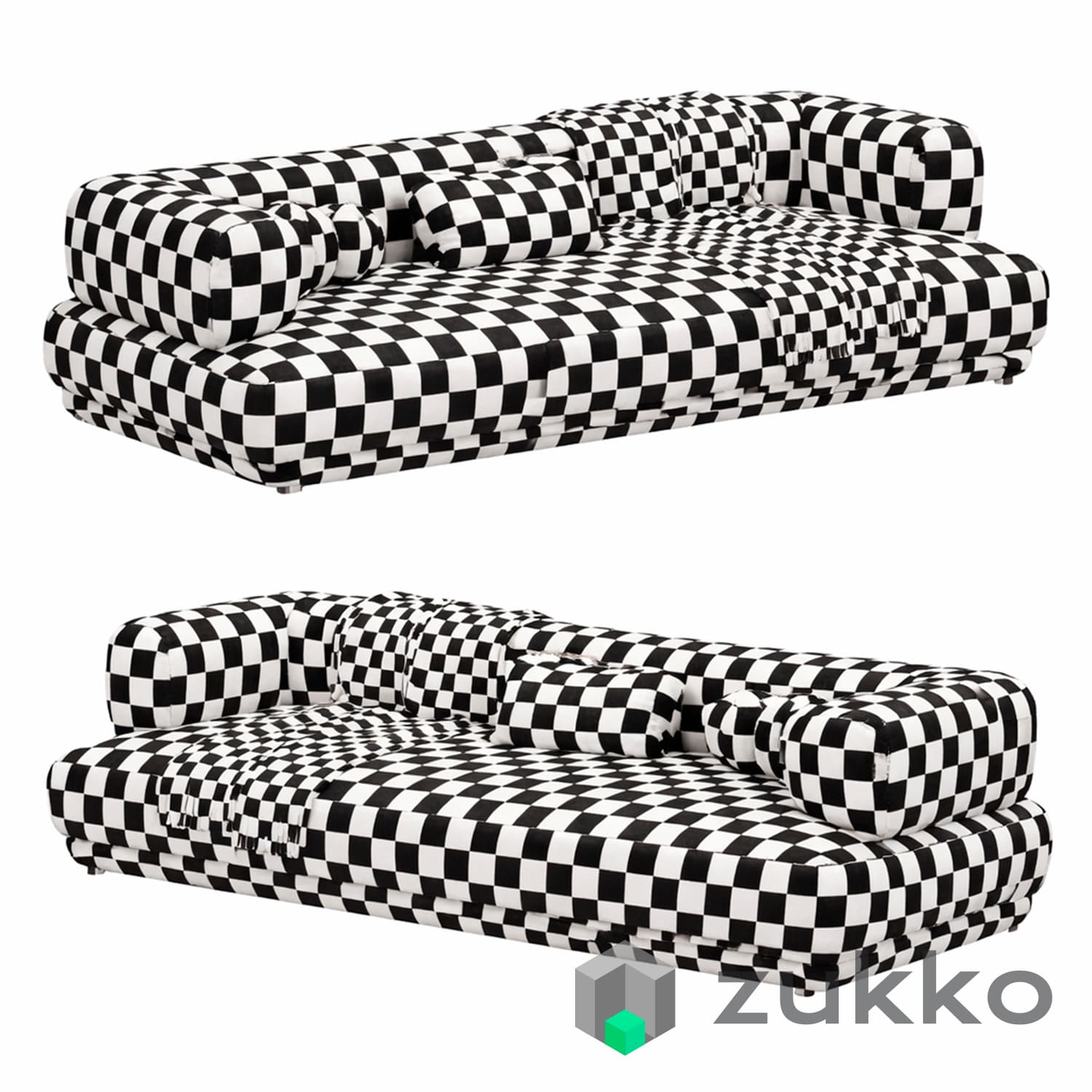 Zanotta BUMPER Fabric Sofa - image 5