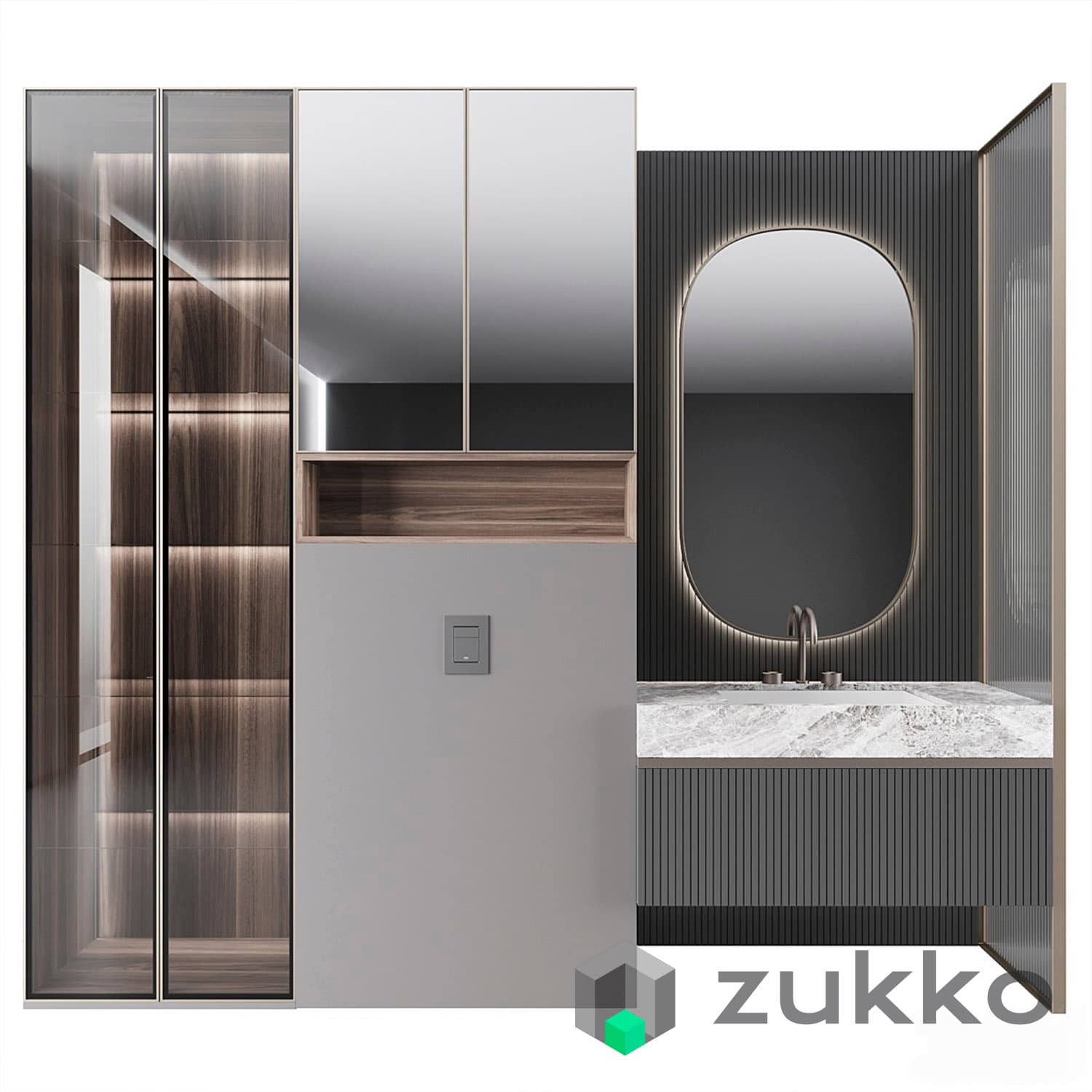 Bathroom console №11 - image 1