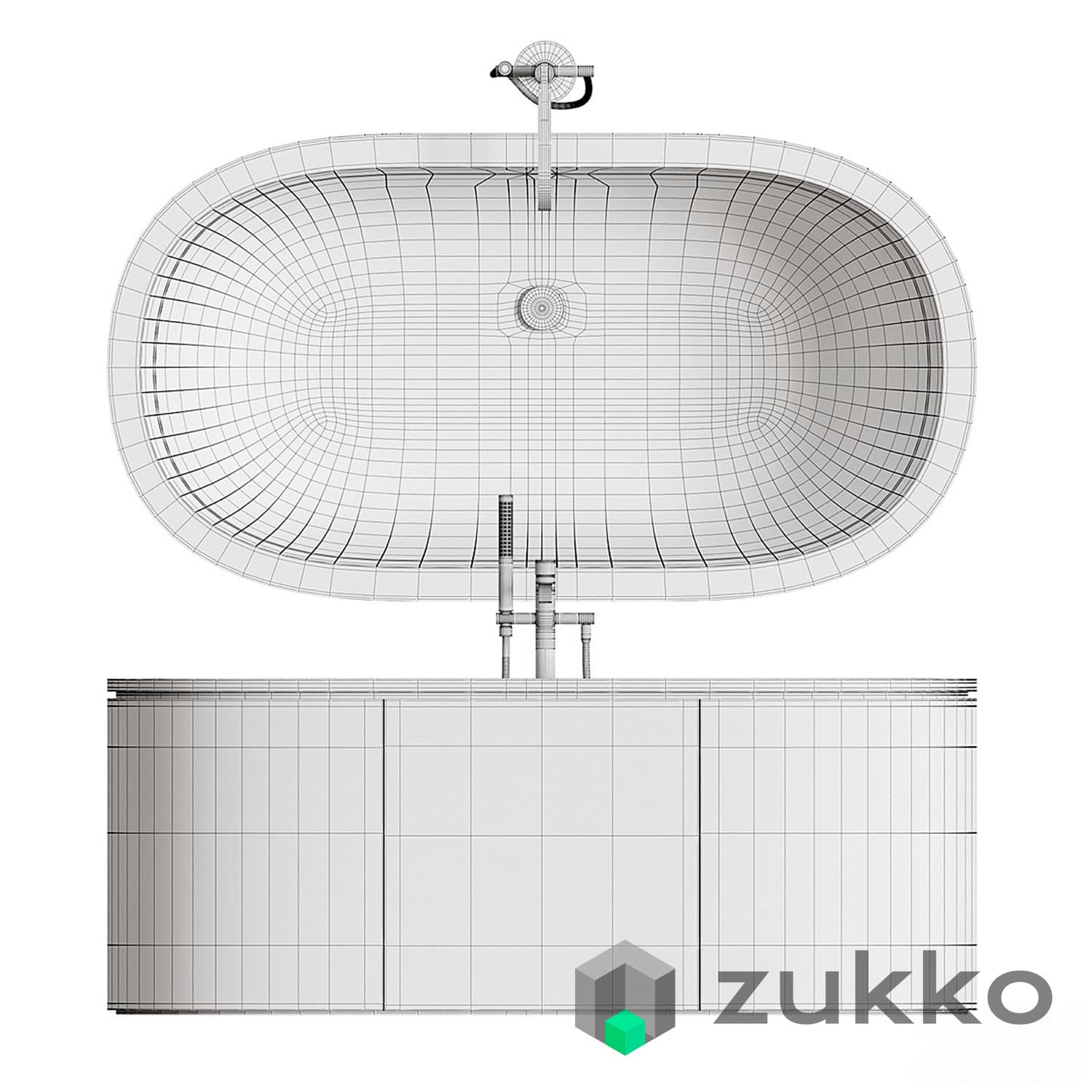 Ceramica Cielo CIBELE Bathtub - image 6