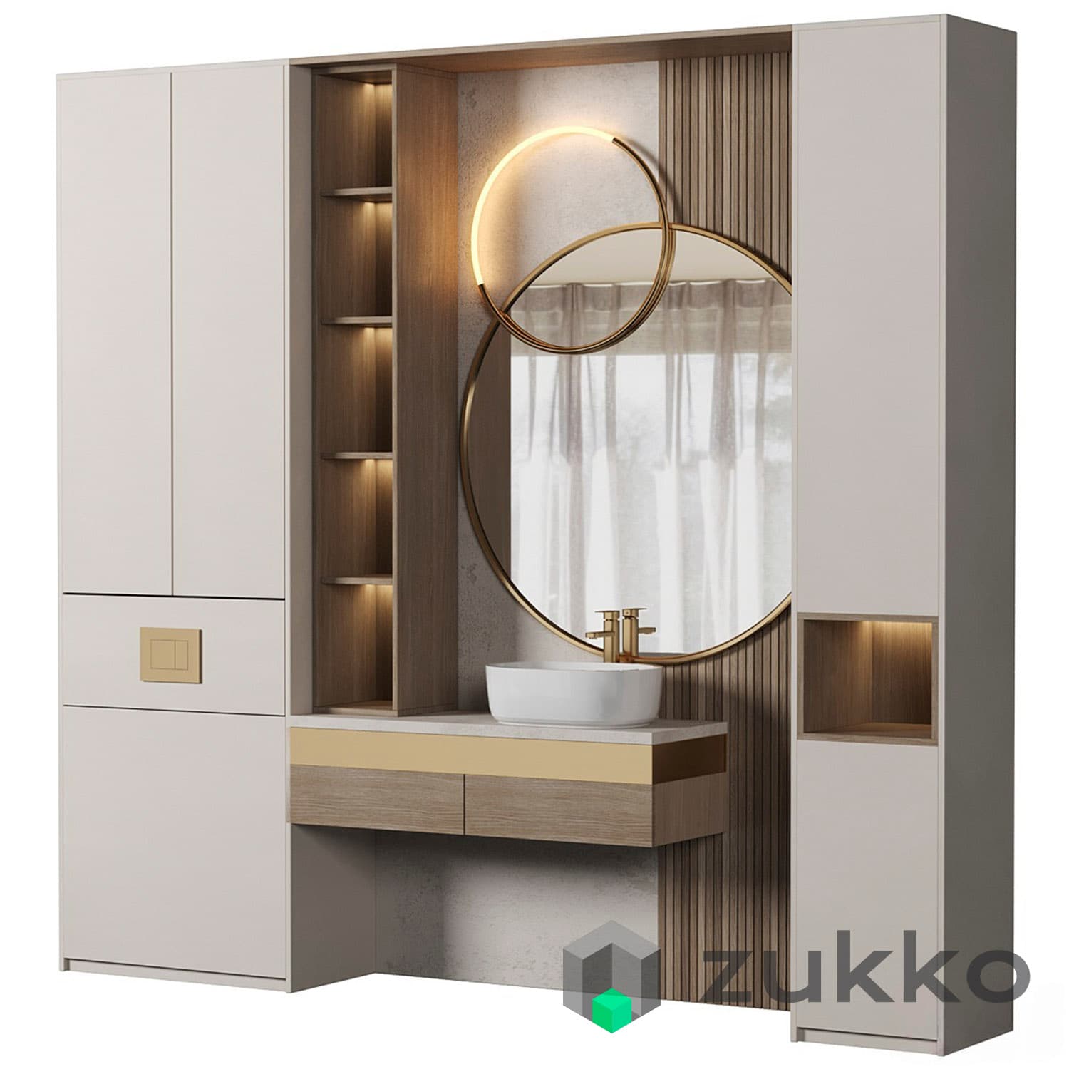 Bathroom Furniture 014 - image 2