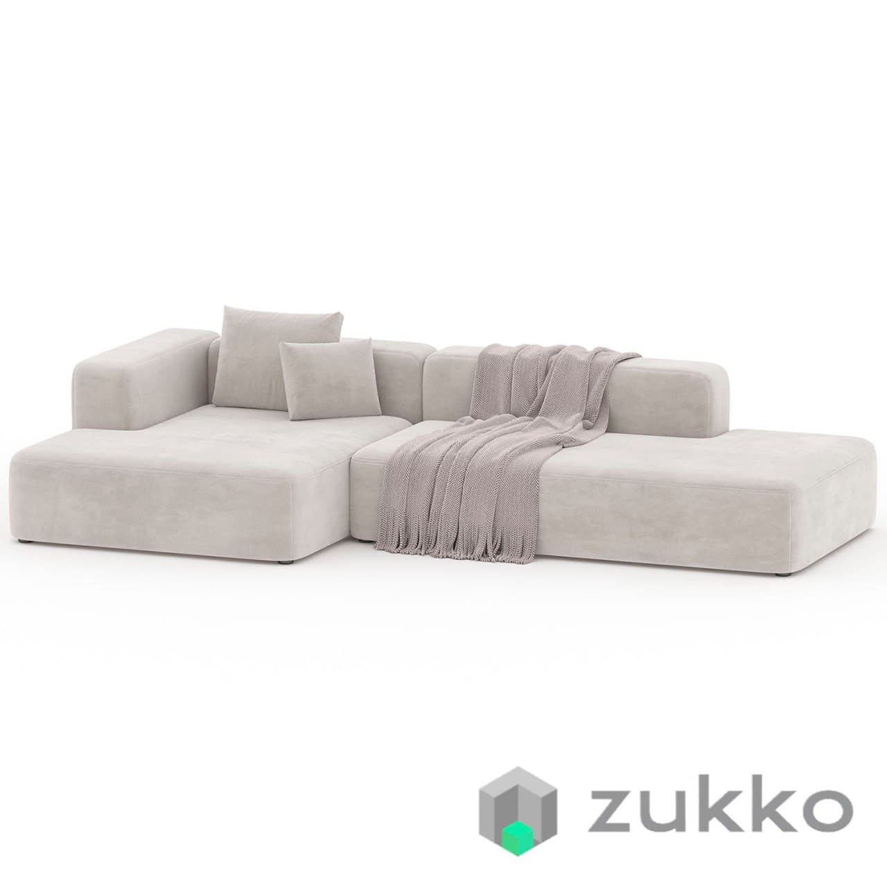Stone modular sofa 2 - image 4